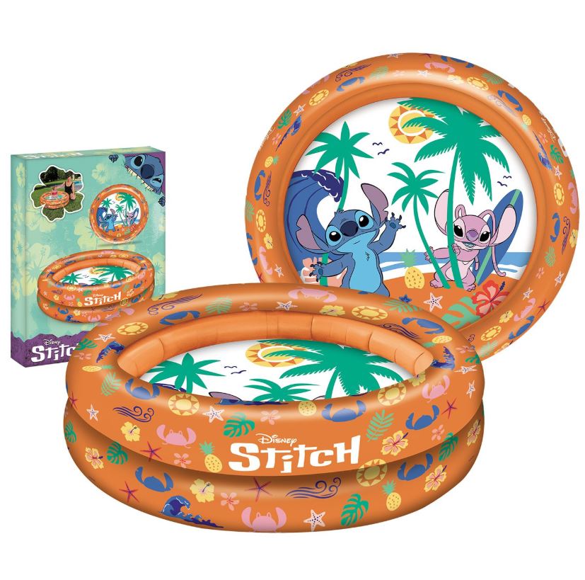 SUMMER tiempo Πισίνα Φουσκωτή Stitch Φ100εκ. 42-3294 - SUMMER tiempo - 42-3294