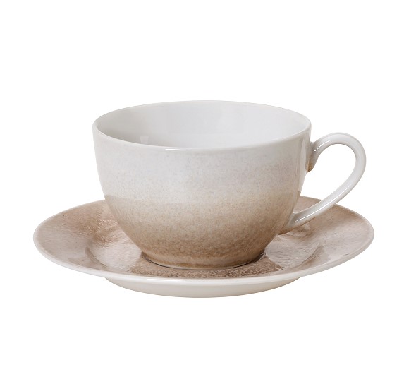 Φλυτζάνι Τσαγιού Σετ 6τμχ 230ml In-glaze Stoneware Jupiter Beige CRYSPO TRIO 25.096.16 (Χρώμα: Μπεζ, Υλικό: Stoneware) - CRYSPO TRIO - 25.096.16