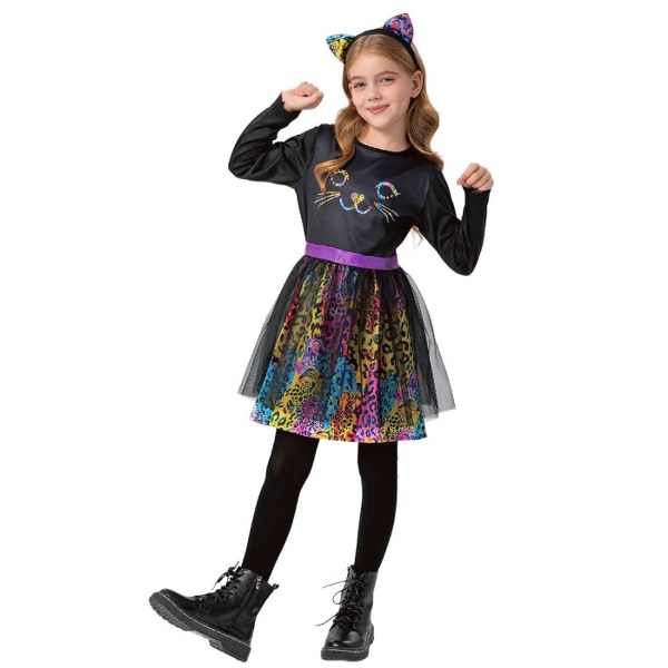 Διακόσμηση παιδικού δωματίου 24home - ΣΗΜΑΝΤΙΚΟ: Σε περίπτωση διαφοράς τιμής από το κατάστημα ισχύει παντα και μόνο η τιμή του καταστήματος Στολή Παιδική Μαύρη Γάτα (4-6 ετών / 7-10 ετών / 11-14