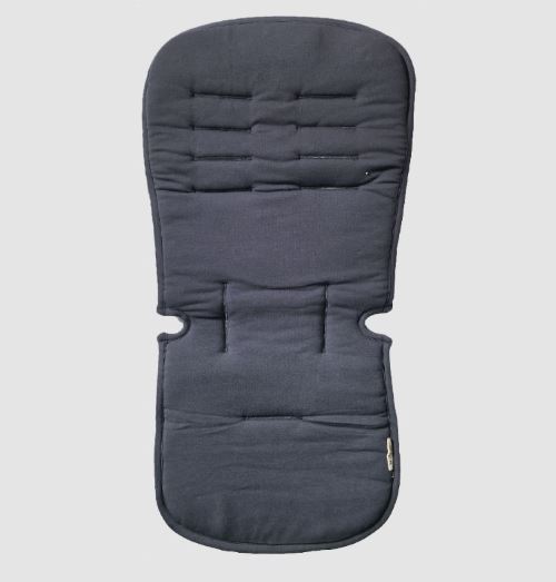 Minene Κάλυμμα Καροτσιού Βαμβακερό 35x75εκ. Charcoal Grey Minene 14315003390OS (Ύφασμα: Βαμβάκι 100%, Χρώμα: Ανθρακί) - Minene - 14315003390OS