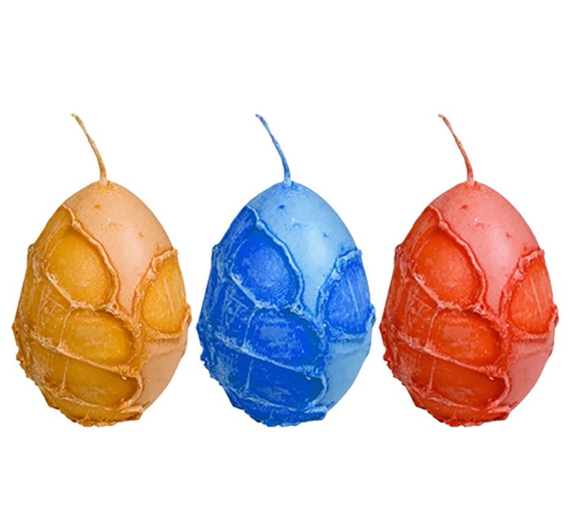 Κερί Αυγό Χρωματιστό 5x6εκ. Bunny's 73-740 (Σετ 12 Τεμάχια) - Bunny's - 73-740