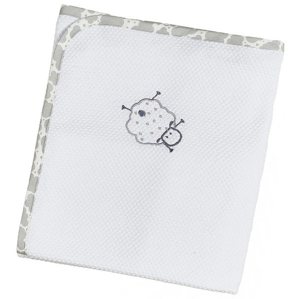 Πάνα Πικέ Βαμβακερή Bebe Κουκουτσάκι 80x80εκ. Sheep Γκρι 30995 (Ύφασμα: Βαμβάκι 100%, Χρώμα: Γκρι) - Ο Κόσμος του Μωρού - 5205626309956