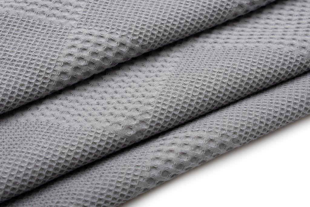 Κουβέρτα Αγκαλιάς-Λίκνου Πικέ Βαμβακερή 80x110εκ. Grey Dim Collection (Ύφασμα: Βαμβάκι 100%, Χρώμα: Γκρι) - DimCol - 31122620001