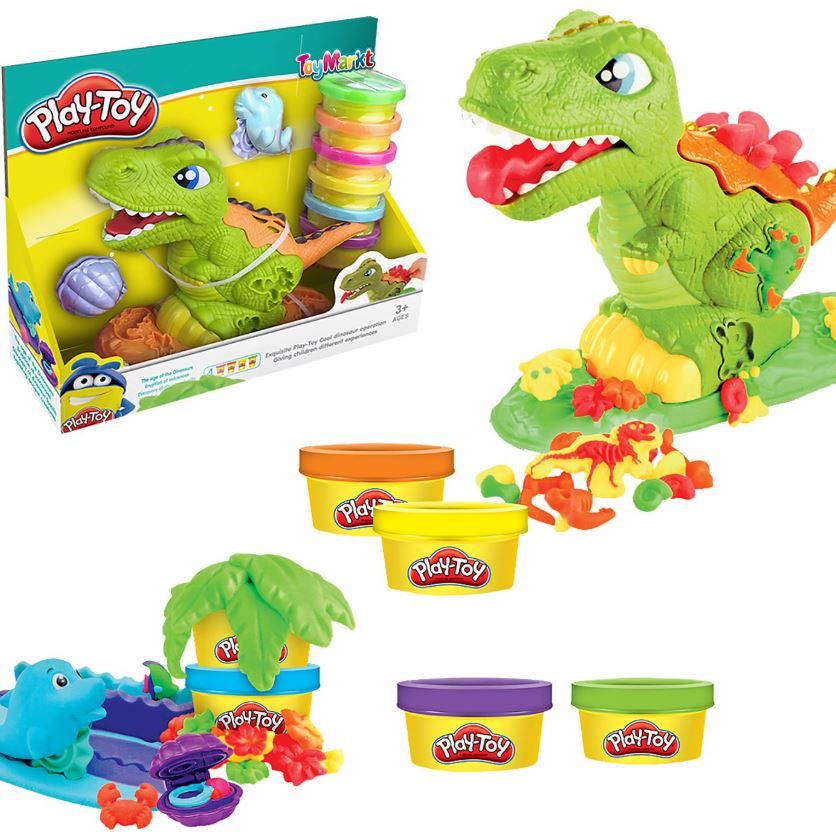 Toy Markt Σετ Πηλός Δεινοσαυράκι 28x8x21εκ. Toy Markt 71-3503 - Toy Markt - 71-3503