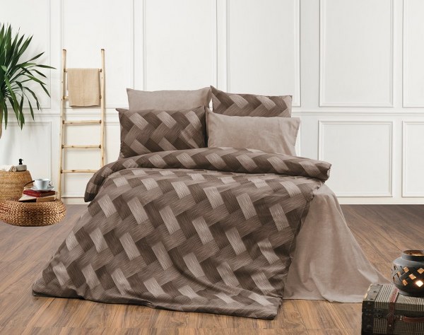 Παπλωματοθήκη Polycotton Μονή 160x240εκ. Αλκμήνη 451 Beige DimCol (Χρώμα: Μπεζ, Ύφασμα: 70% Βαμβάκι-30% Polyester, Μέγεθος: Μονά) - DimCol - 33310823035