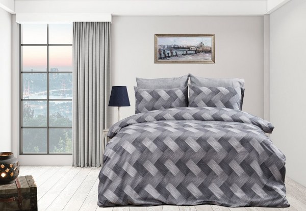 Σετ Σεντόνια Polycotton Υπέρδιπλα 220x240εκ. Αλκμήνη 452 Grey DimCol (Τύπος κατωσέντονου: Χωρίς Λάστιχο, Χρώμα: Γκρι, Ύφασμα: 70% Βαμβάκι-30% Polyester, Μέγεθος: Υπέρδιπλα) - DimCol - 33312324036