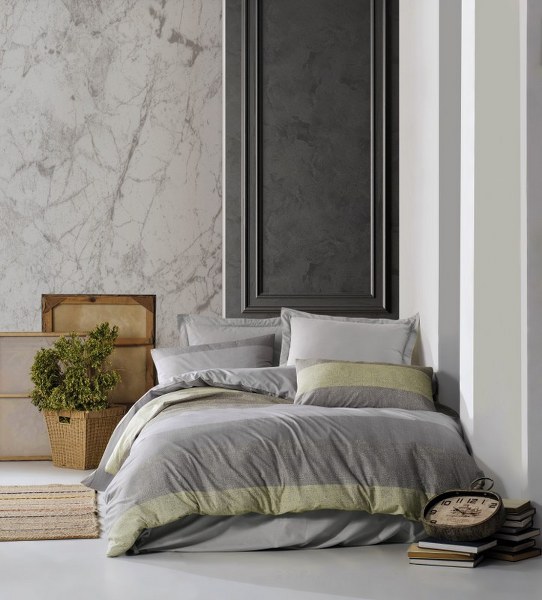 Σετ Σεντόνια Polycotton Υπέρδιπλα 220x240εκ. Νεφέλη 343 Olive DimCol (Τύπος κατωσέντονου: Χωρίς Λάστιχο, Χρώμα: Λαδί, Ύφασμα: 70% Βαμβάκι-30% Polyester, Μέγεθος: Υπέρδιπλα) - DimCol - 33312324039