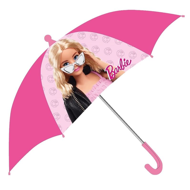 OEM Ομπρέλα Παιδική Barbie Φούξια-Ροζ Φ70εκ. 20-1366 (Χρώμα: Ροζ) - OEM - 20-1366
