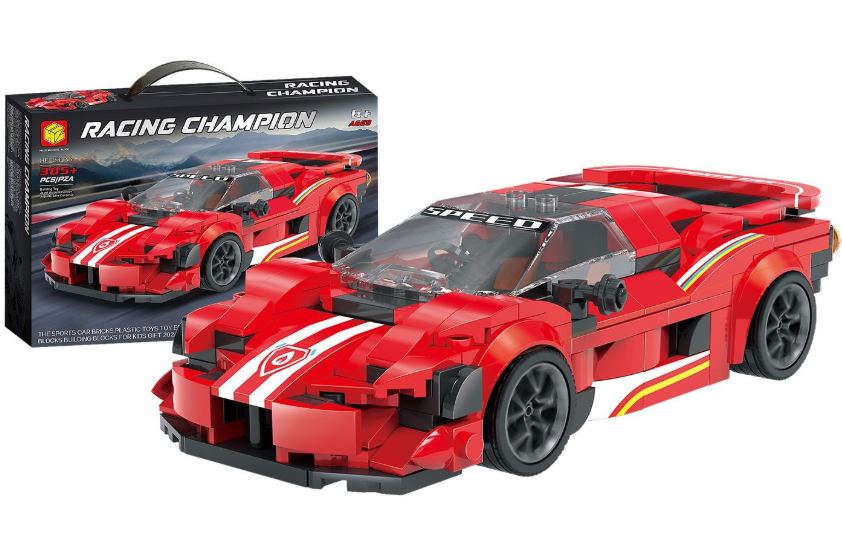 Toy Markt Τουβλάκια 305τμχ Supercar 36x6x26εκ. Toy Markt 75-439 - Toy Markt - 75-439