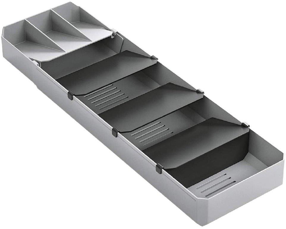 Κουταλοθήκη Συρταριού Ρυθμιζόμενη Πλαστική 15x6x49εκ. Uni Fit Metaltex 16-363220 (Υλικό: Πλαστικό) - METALTEX - 16-363220