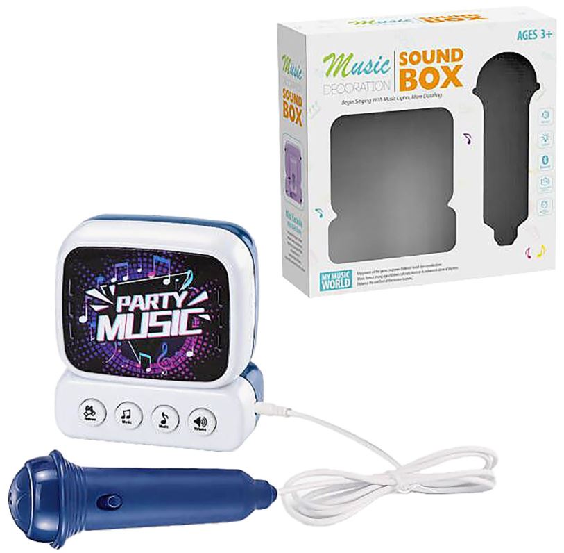 Toy Markt Μουσικό Κουτί-Καραόκε 17x5x17εκ. Toy Markt 76-159 - Toy Markt - 76-159