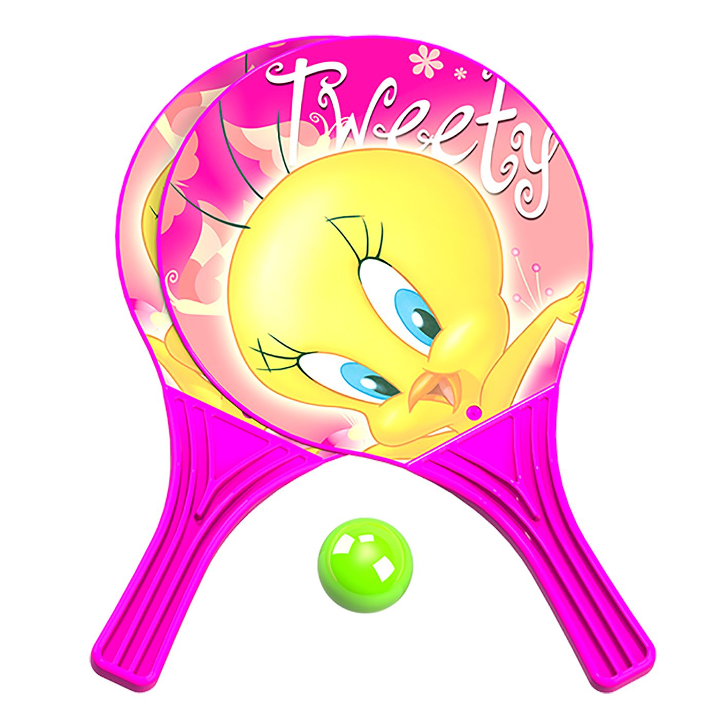 Warner Bros Ρακέτες Σετ 2τμχ Παιδικές Tweety 22x37εκ. Warner Bros 42-1974 - Warner Bros - 42-1974