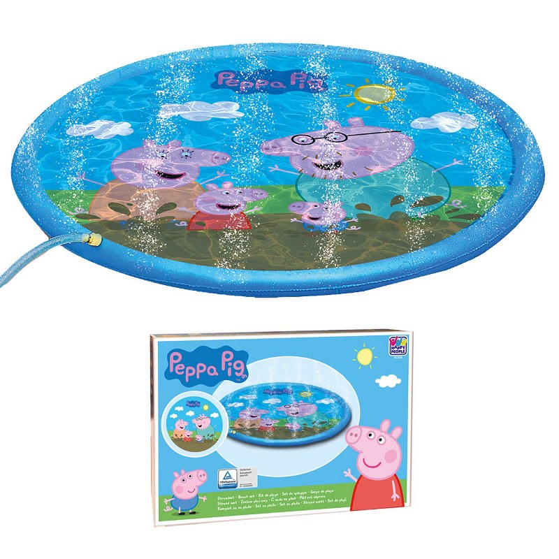 Στρώμα Μπουγέλου Splash Φ150εκ. Peppa 42-2756 – Peppa Pig – 42-2756