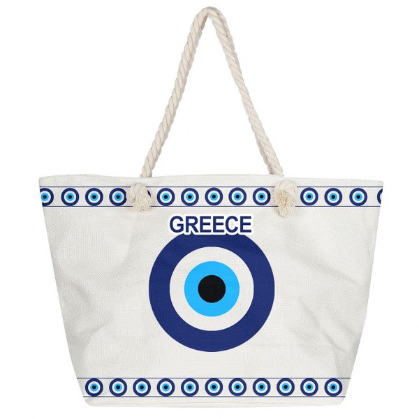 Τσάντα Θαλάσσης Greece SUMMER tiempo 7.58€