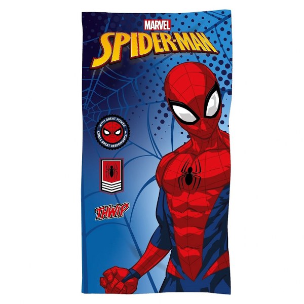 Πετσέτα Θαλάσσης Microfiber Spiderman 70×140εκ. Summer tiempo 42-2983 (Ύφασμα: Microfiber) – SUMMER tiempo – 42-2983