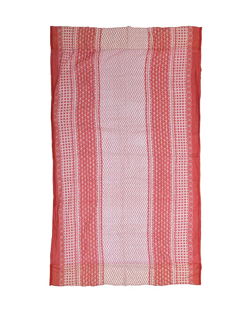 Πετσέτα Θαλάσσης 2 Όψεων Βαμβακερή Κόκκινη-Λευκή 100×180εκ. ble 5-46-304-0038 (Ύφασμα: Βαμβάκι 100%, Χρώμα: Λευκό) – ble – 5-46-304-0038