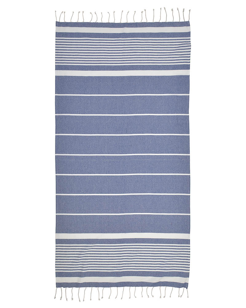Πετσέτα Θαλάσσης Pestemal Βαμβακερή Μπλε-Λευκή 90×180εκ. ble 5-46-509-0003 (Ύφασμα: Βαμβάκι 100%, Χρώμα: Λευκό) – ble – 5-46-509-0003