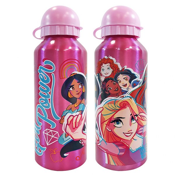 Disney Παγούρι Μεταλλικό Princess 500ml-6,5x21εκ. Disney 50-2311 (Υλικό: Μεταλλικό) - Disney - 50-2311