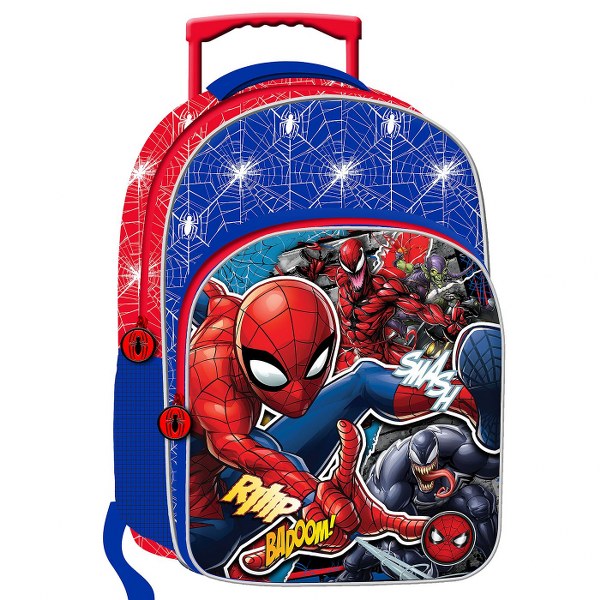 Justnote Τσάντα Δημοτικού Τρόλεϊ 31x18x43εκ. Spiderman 50-3104 - Justnote - 50-3104