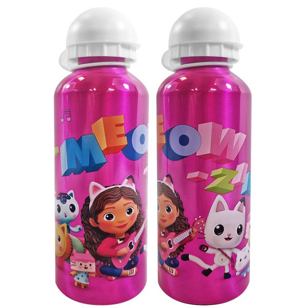Homie Παγούρι Μεταλλικό 500ml-6,5x21εκ. Gabby's Dollhouse 50-3224 (Υλικό: Μεταλλικό) - Homie - 50-3224