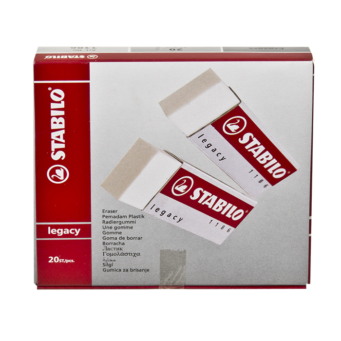 Stabilo Γόμα Σετ 20τμχ Λευκή Stabilo 50-788 - Stabilo - 50-788