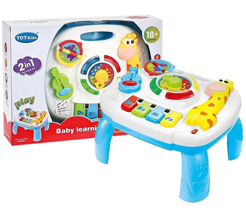 Μουσικό Γραφείο Δραστηριοτήτων Μπαταρίας 34x8x26εκ. Toy Markt 74-1111 - Toy Markt - 74-1111