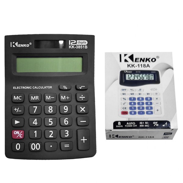 Justnote Κομπιουτεράκι Μεγάλο 12 Ψηφίων Μαύρο 10x15εκ. Justnote 51-36 (Χρώμα: Μαύρο) - Justnote - 51-36