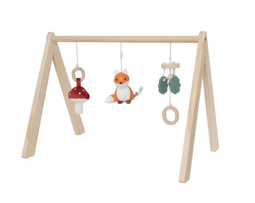 Little Big Friends Γυμναστήριο Ξύλινο Forest 66εκ. Little Big Friends BTL304522 (Υλικό: Ξύλο) - Little Big Friends - BTL304522