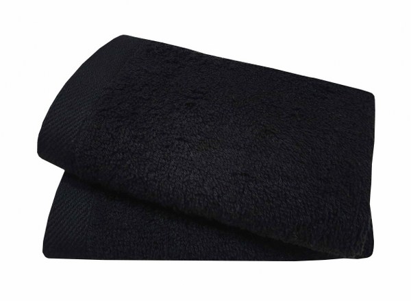 OEM Λαβέτα Βαμβακερή 30x30εκ. 500gr/m2 Μαύρη Plain Line (Σετ 10 Τεμάχια) (Ύφασμα: Βαμβάκι 100%, Χρώμα: Μαύρο) - OEM - 5201847004731-B