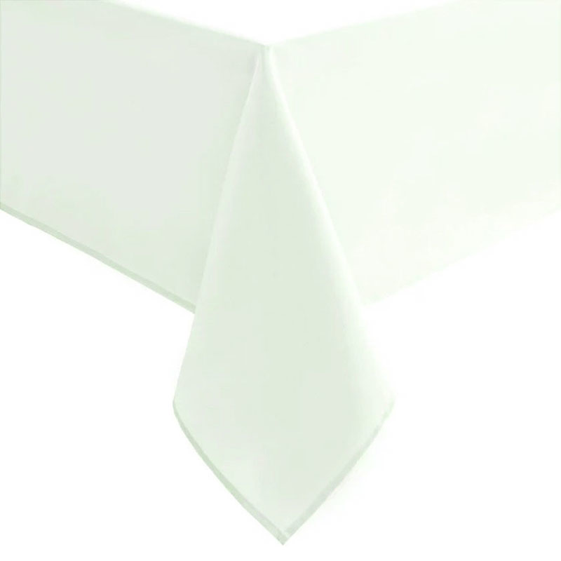 Τραπεζομάντηλο 90×90εκ. Polyester Plain Line White (Σετ 6 Τεμάχια) (Ύφασμα: Polyester, Χρώμα: Λευκό) – OEM – 5201847012361