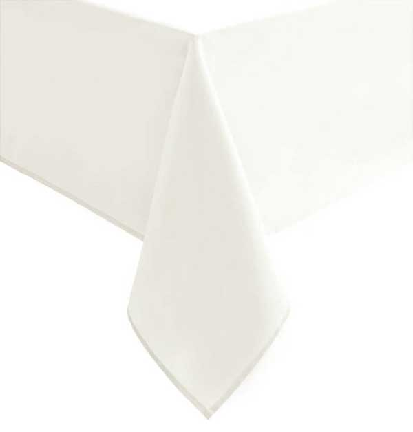 OEM Τραπεζομάντηλο 160x180εκ. Polyester Λευκό Plain Line (Σετ 6 Τεμάχια) (Ύφασμα: Polyester, Χρώμα: Λευκό) - OEM - 5201847019032