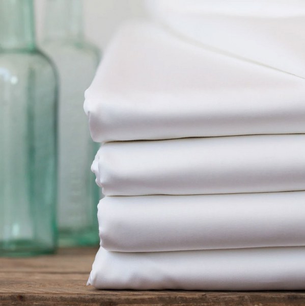 OEM Σεντόνι 240x280εκ. 100% Βαμβάκι 240TC Cotton Luxury Line (Σετ 6 Τεμάχια) (Ύφασμα: Βαμβάκι 100%, Χρώμα: Λευκό) - OEM - 5201847032000-1