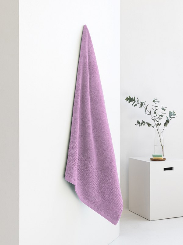 Πετσέτα Βαμβακερή Σώματος 100x150εκ. Roke Violet Palamaiki (Ύφασμα: Βαμβάκι 100%, Χρώμα: Βιολετί, Μέγεθος: Σώματος) - Palamaiki - 5205857266295