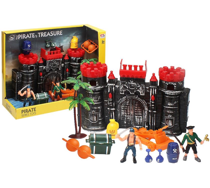 Κάστρο Με Πειρατές 33x13x26εκ. Toy Markt 71-3640 - Toy Markt - 71-3640
