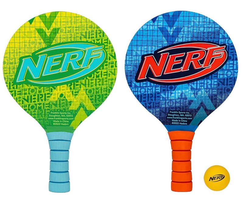 Σετ 2 Ρακέτες Nerf Sports Με Μπαλάκι Paddle Ball 23x37εκ. Toy Markt 71-3488 - Toy Markt - 71-3488
