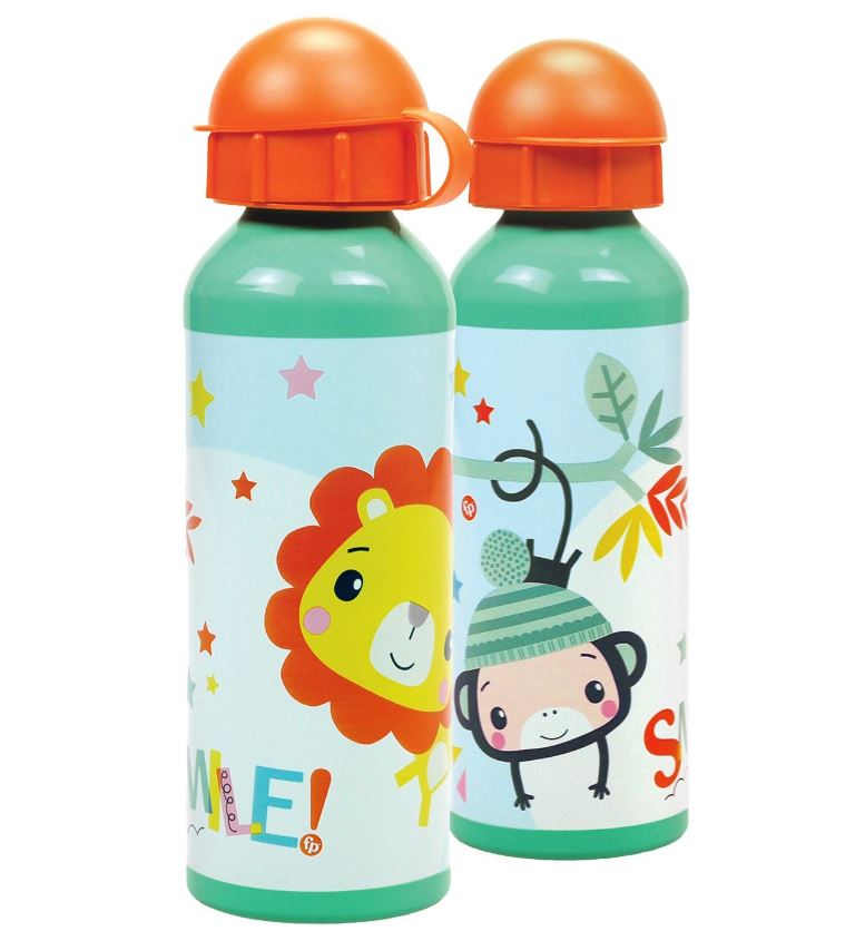 Παγούρι Αλουμινίου Smile Fisher Price 520ml/6,5x21εκ. Gim 50-3665 (Υλικό: Αλουμίνιο) - GIM - 50-3665