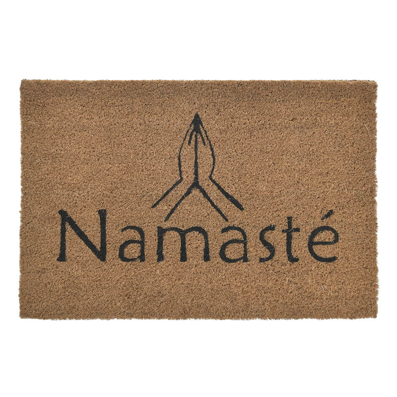 Πατάκι Εισόδου Namaste Pvc Natural-Μαύρο CLICK 40×60εκ. 6-35-303-0002 (Υλικό: PVC, Χρώμα: Μαύρο) – CLICK – 6-35-303-0002
