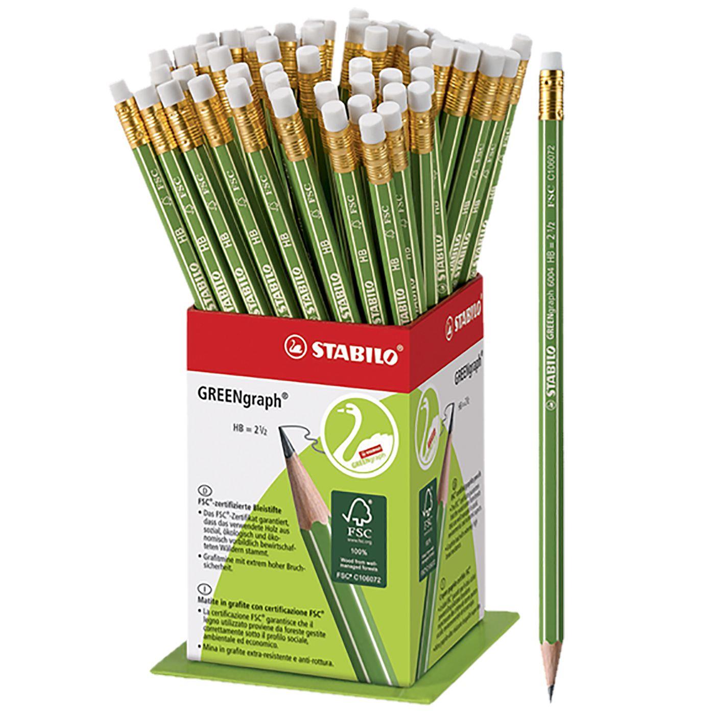 Stabilo Μολύβι Με Γόμα Σετ 60τμχ Stabilo 60-314 - Stabilo - 60-314