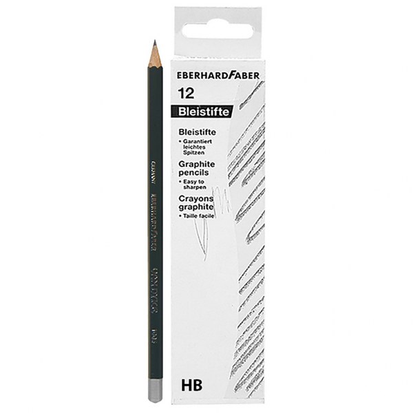 EBERHARD FABER Μολύβι Πράσινο Σχεδίου Σετ 12τμχ HΒ Faber 60-634 - EBERHARD FABER - 60-634-s2