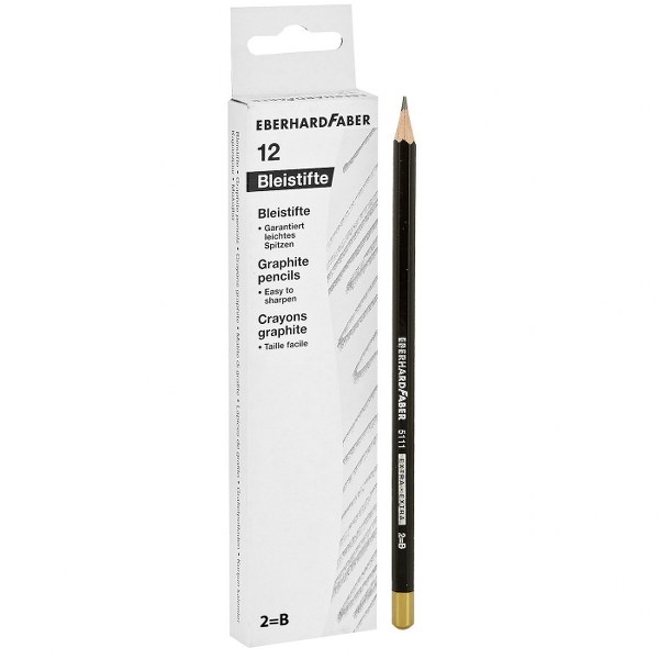 EBERHARD FABER Μολύβι Σετ 12τμχ Νο2=Β Faber 60-637 - EBERHARD FABER - 60-637-s1