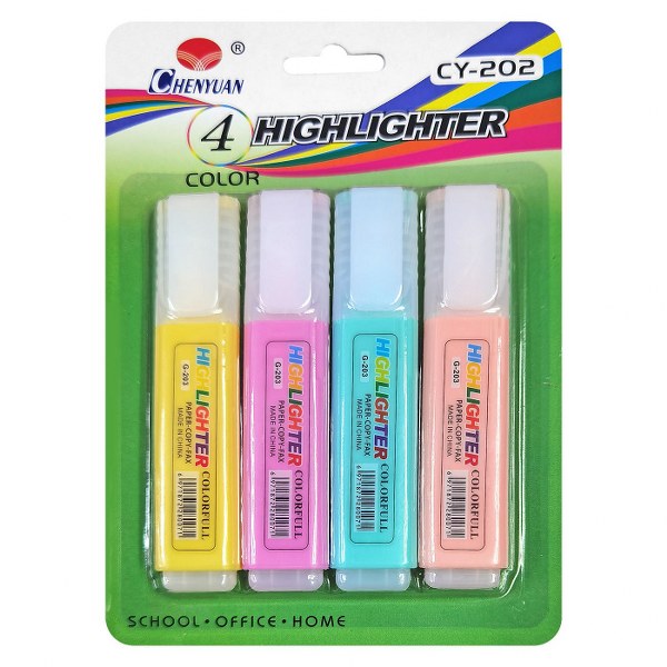 Justnote Μαρκαδόροι Υπογράμμισης 5mm Justnote 60-834 - Justnote - 60-834