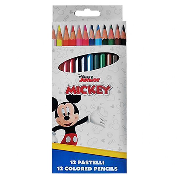 Disney Ξυλομπογιές Σετ 12τμχ Mickey Disney 60-844 - Disney - 60-844