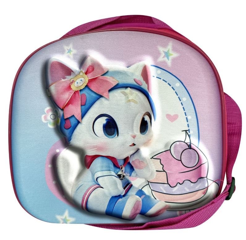 Justnote Ισοθερμικό Τσαντάκι Φαγητού 3D Γατάκι 22x9x24εκ. Justnote 50-3403 - Justnote - 50-3403