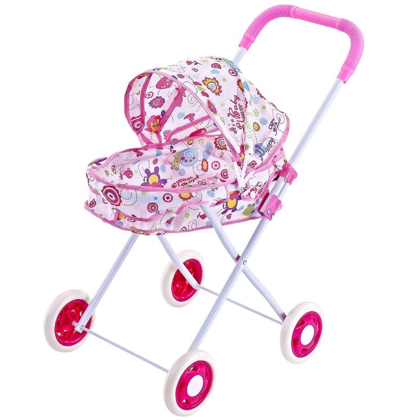 Καρότσι Μεταλλικό Λευκό-Ροζ 49x30x56εκ. Toy Markt 77-1328 - Toy Markt - 77-1328