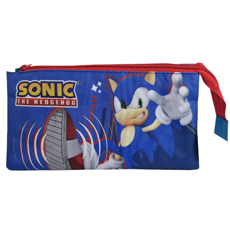 Justnote Κασετίνα Βαρελάκι Πλακέ Sonic 50-3540 - Justnote - 50-3540