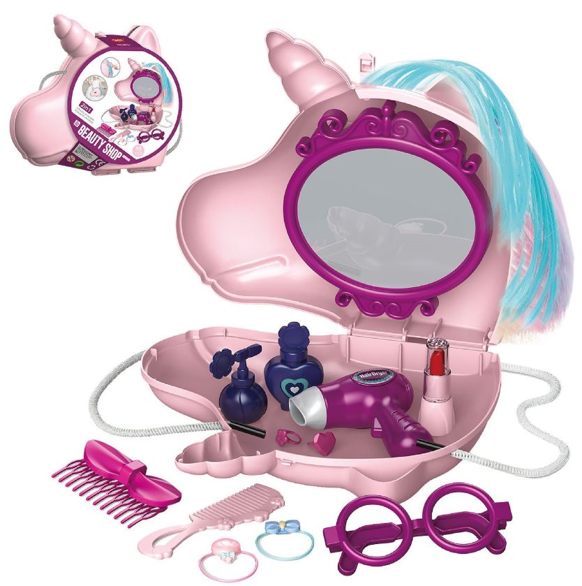 Τσαντάκι Ομορφιάς 19τμχ Μονόκερως 24x7x21εκ. Toy Markt 77-1272 - Toy Markt - 77-1272