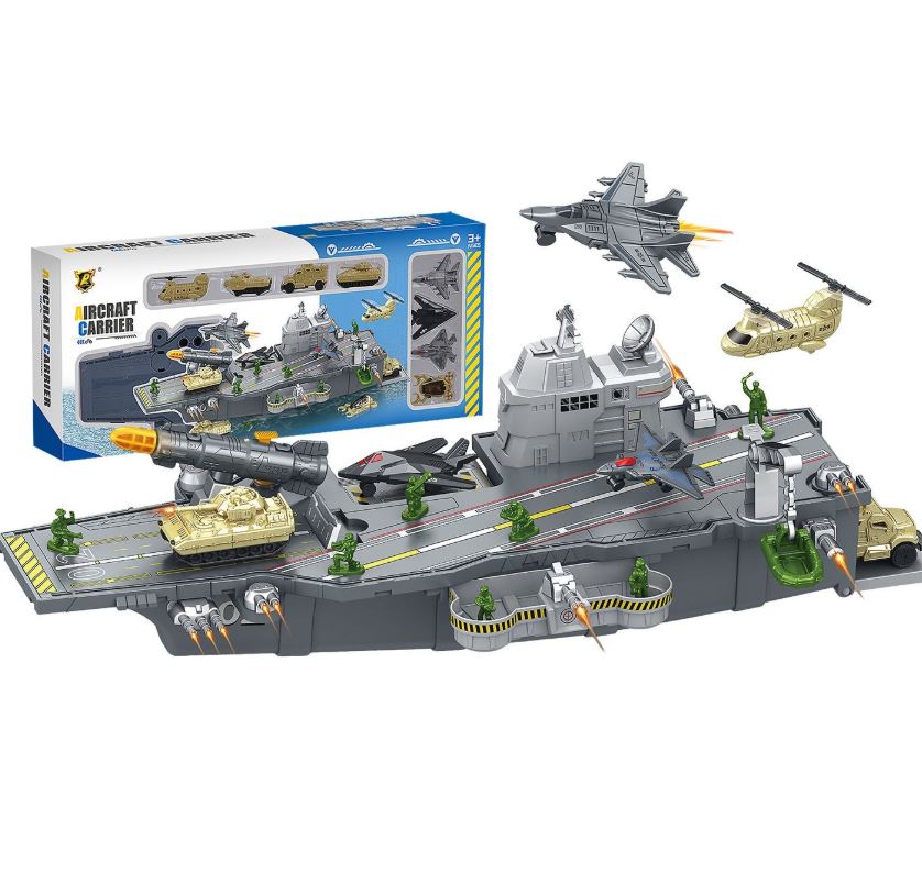 Αεροπλανοφόρο Free Wheels 58x9x25εκ. Toy Markt 71-3638 - Toy Markt - 71-3638