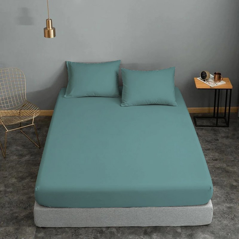 Σεντόνι Polycotton Μονό Με Λάστιχο 100x200+20εκ. Μεμονωμένο Petrol 7002171-29F (Τύπος κατωσέντονου: Με Λάστιχο, Ύφασμα: 50%Cotton-50%Polyester, Χρώμα: Πετρόλ , Μέγεθος: Μονά) - KOMVOS HOME - 7002171-29F