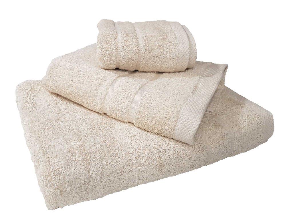 Πετσέτες Μπάνιου 24home - ΣΗΜΑΝΤΙΚΟ: Σε περίπτωση διαφοράς τιμής από το κατάστημα ισχύει παντα και μόνο η τιμή του καταστήματος Πετσέτα Βαμβακερή Σώματος 80x145εκ. Beige Le Blanc 7550