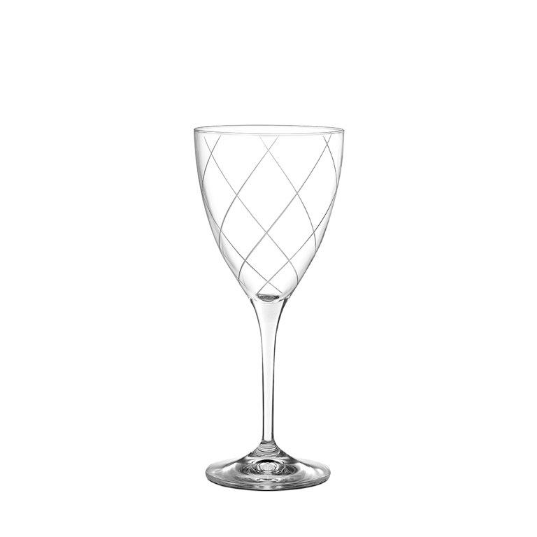 Σετ 6τμχ Ποτήρι Κρασιού Κρυστάλλινο 250ml 71-2 Capolavoro (Υλικό: Κρύσταλλο, Χρώμα: Διάφανο , Μέγεθος: Κολωνάτο) - Capolavoro - 70-2